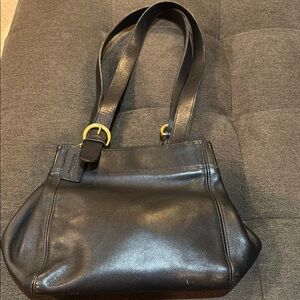 Coach 4157 Elegant Black Leather Women's Bag